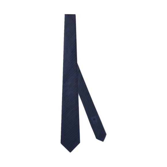Gucci Men Interlocking Gg Silk Jacquard Tie